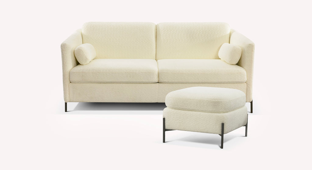 LAPP sofa and pouf set