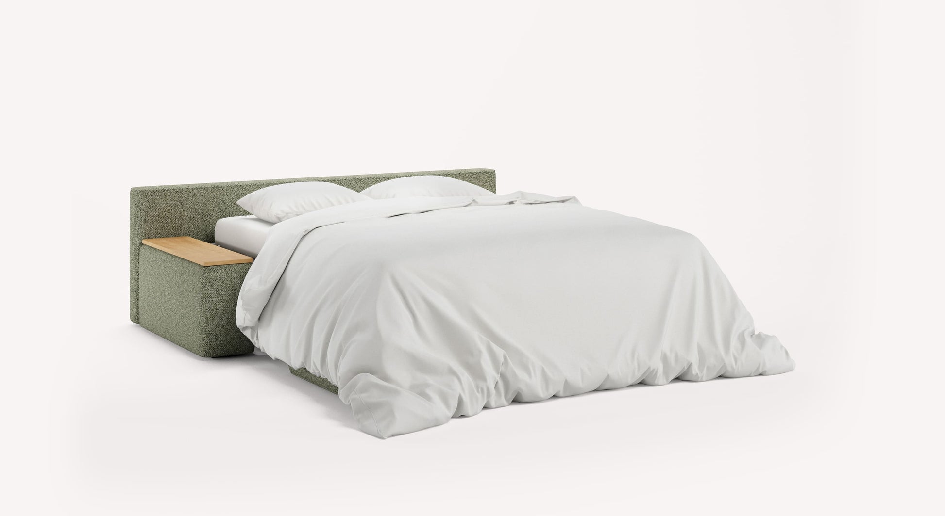 MAX Accoudoirs Coffre Compact Bois Mariclo Olive