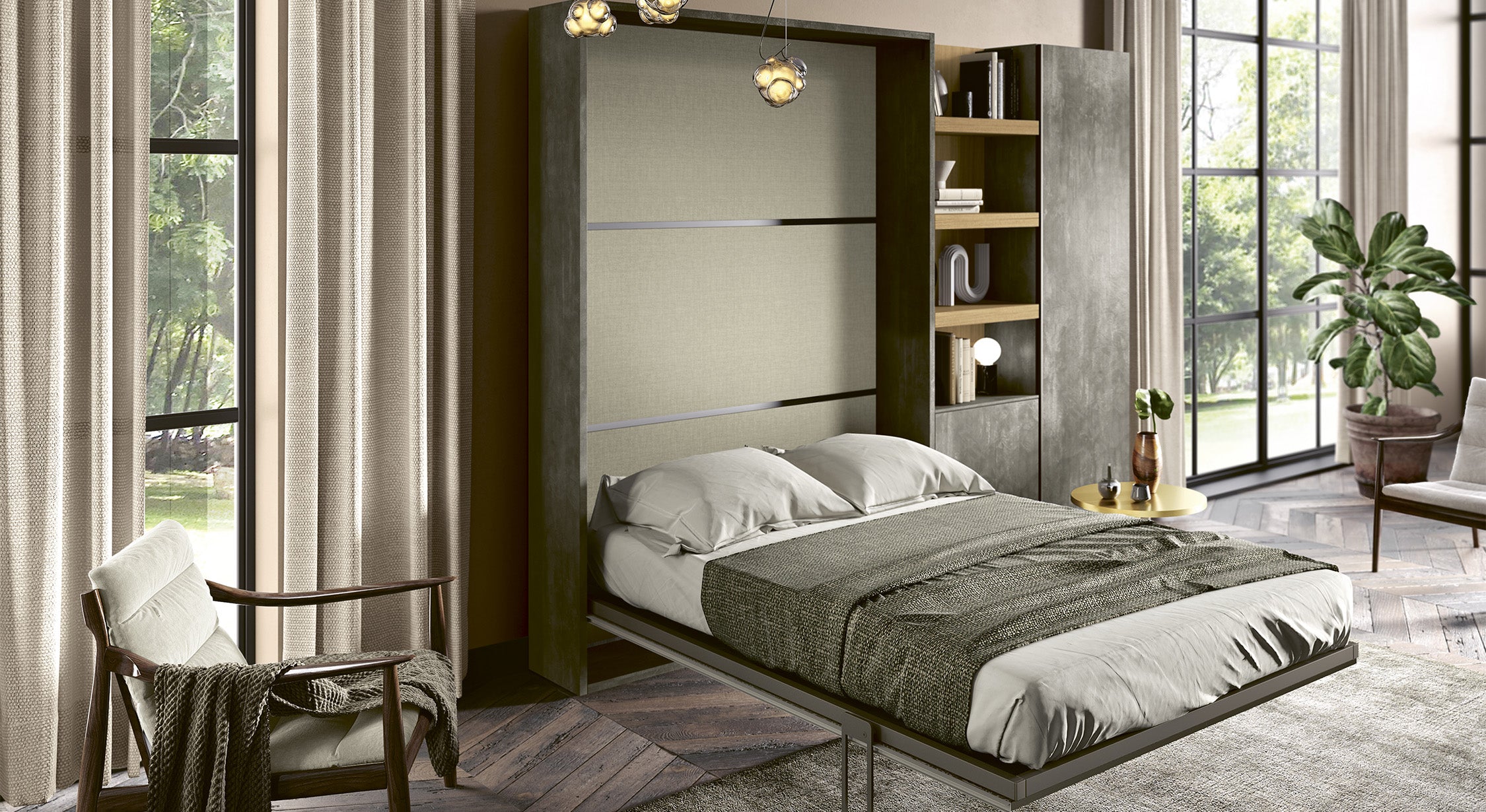 Bed wardrobe