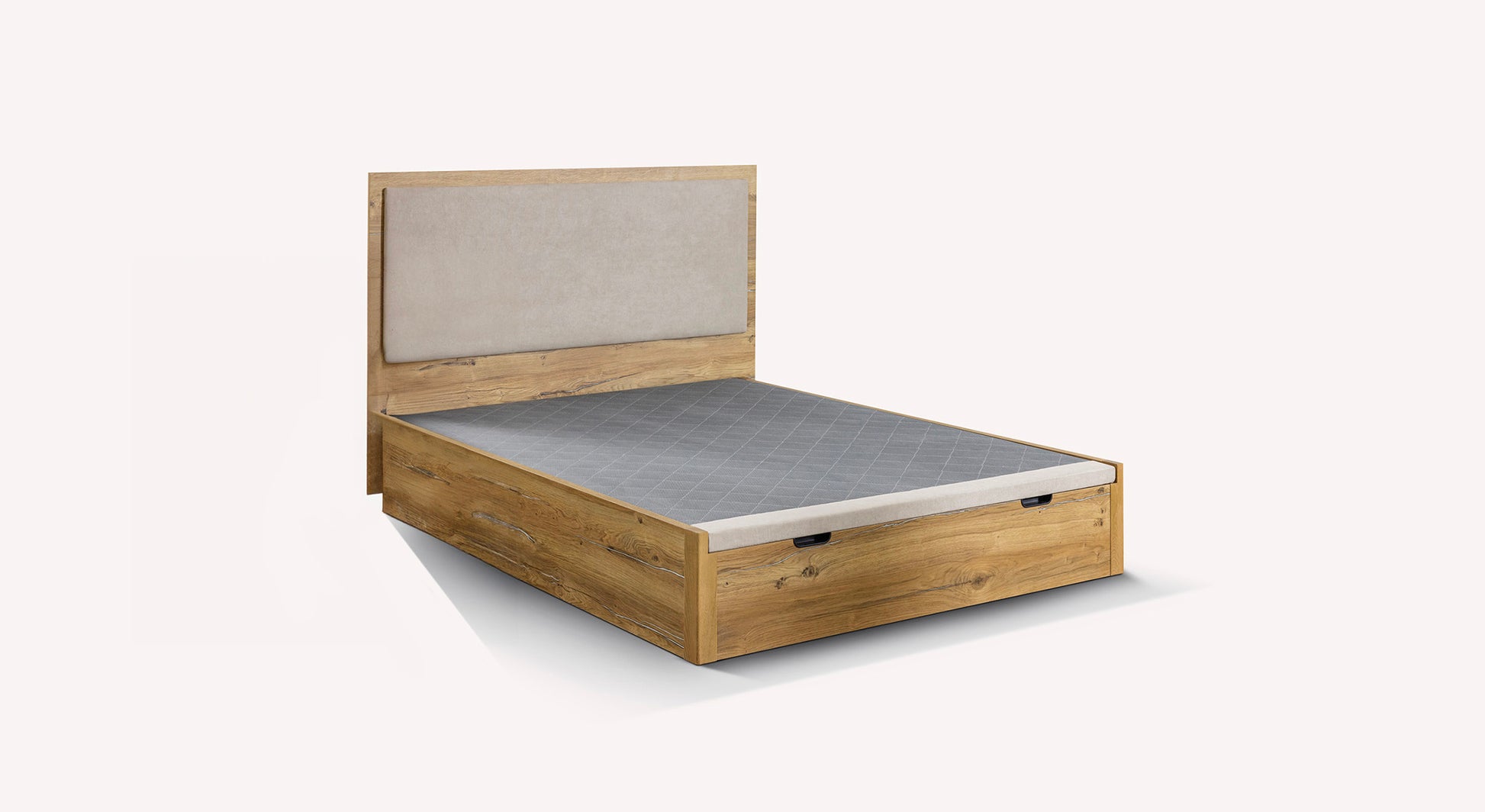 Lit coffre CONDOR Bois Estepa