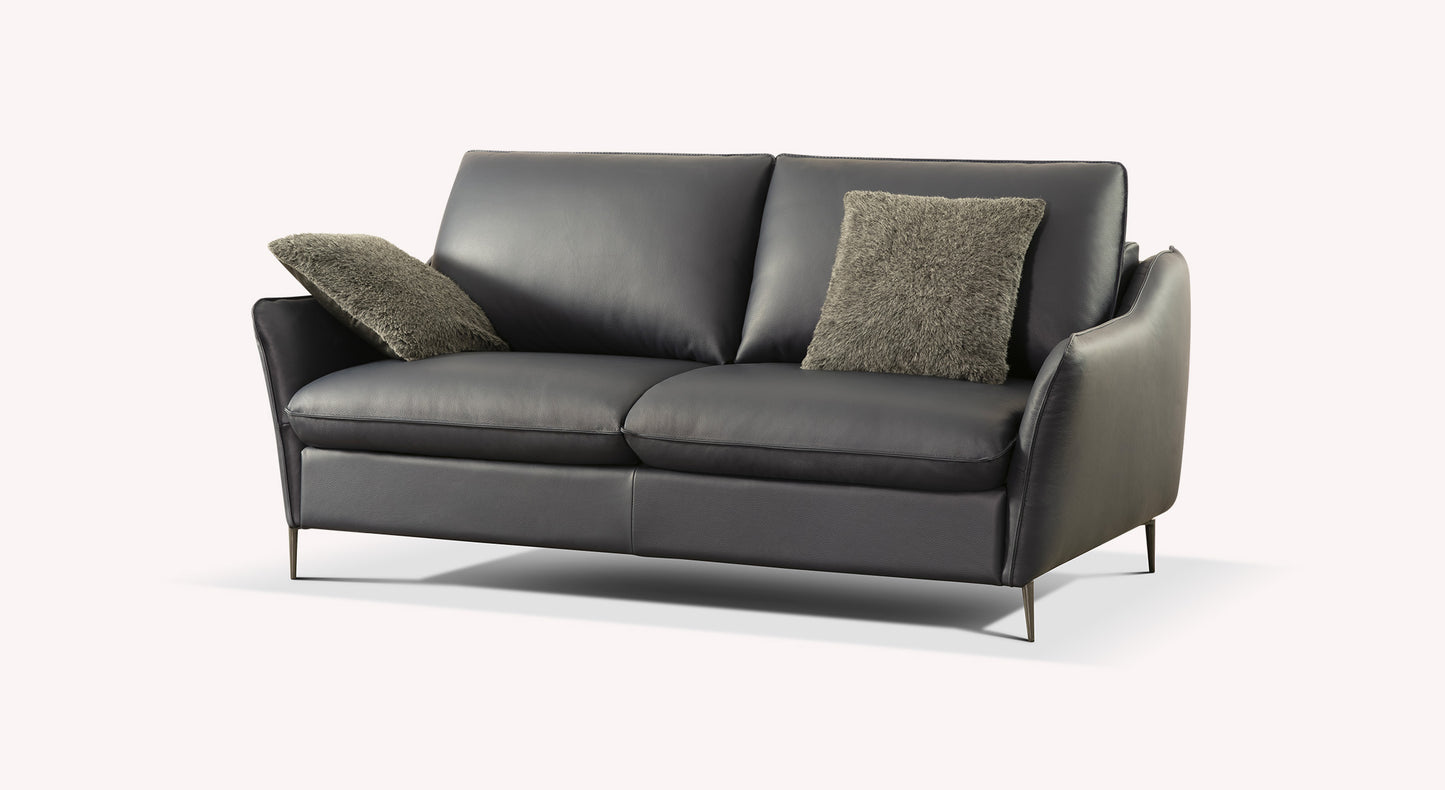 BOGART Leather Royal Black
