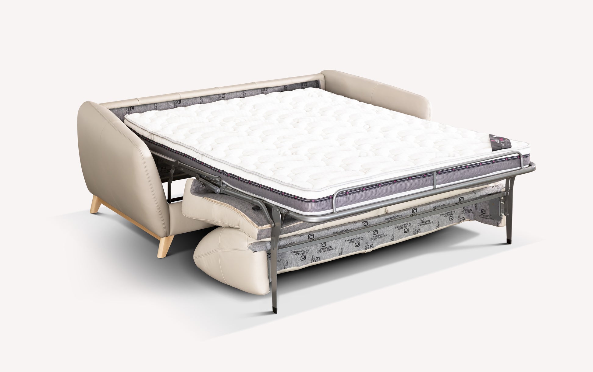 MOBA Cuir Royal Gris blanc