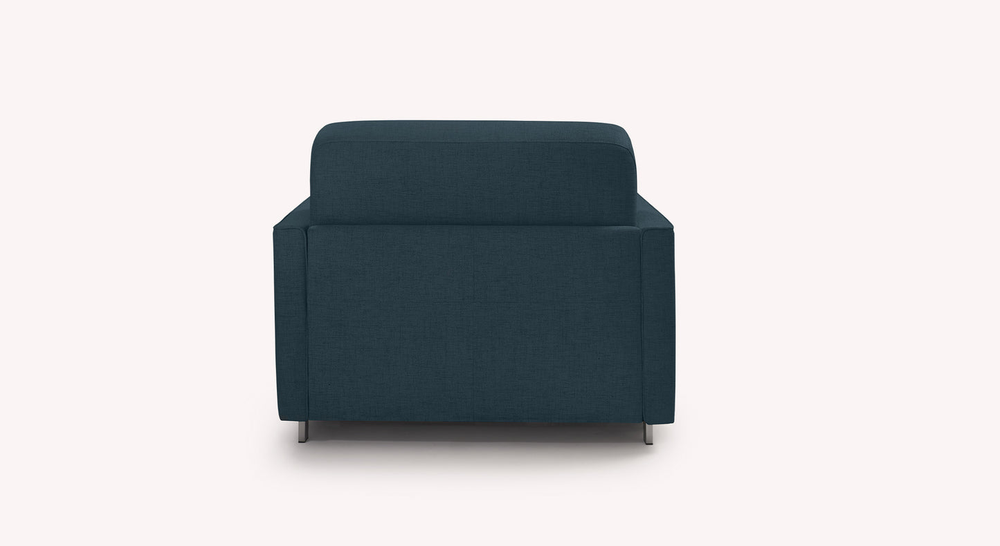 Fauteuil JIMMY Foster Bleu ocean