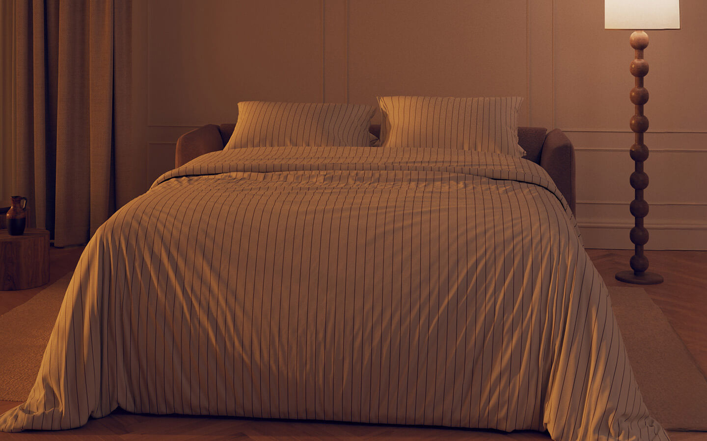 Ambiance queen ouvert de nuit