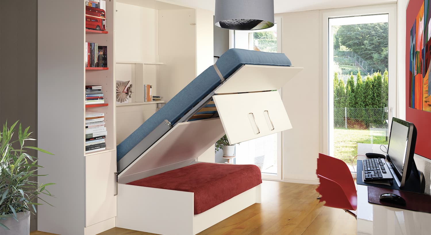 Comment cacher mon lit escamotable ?