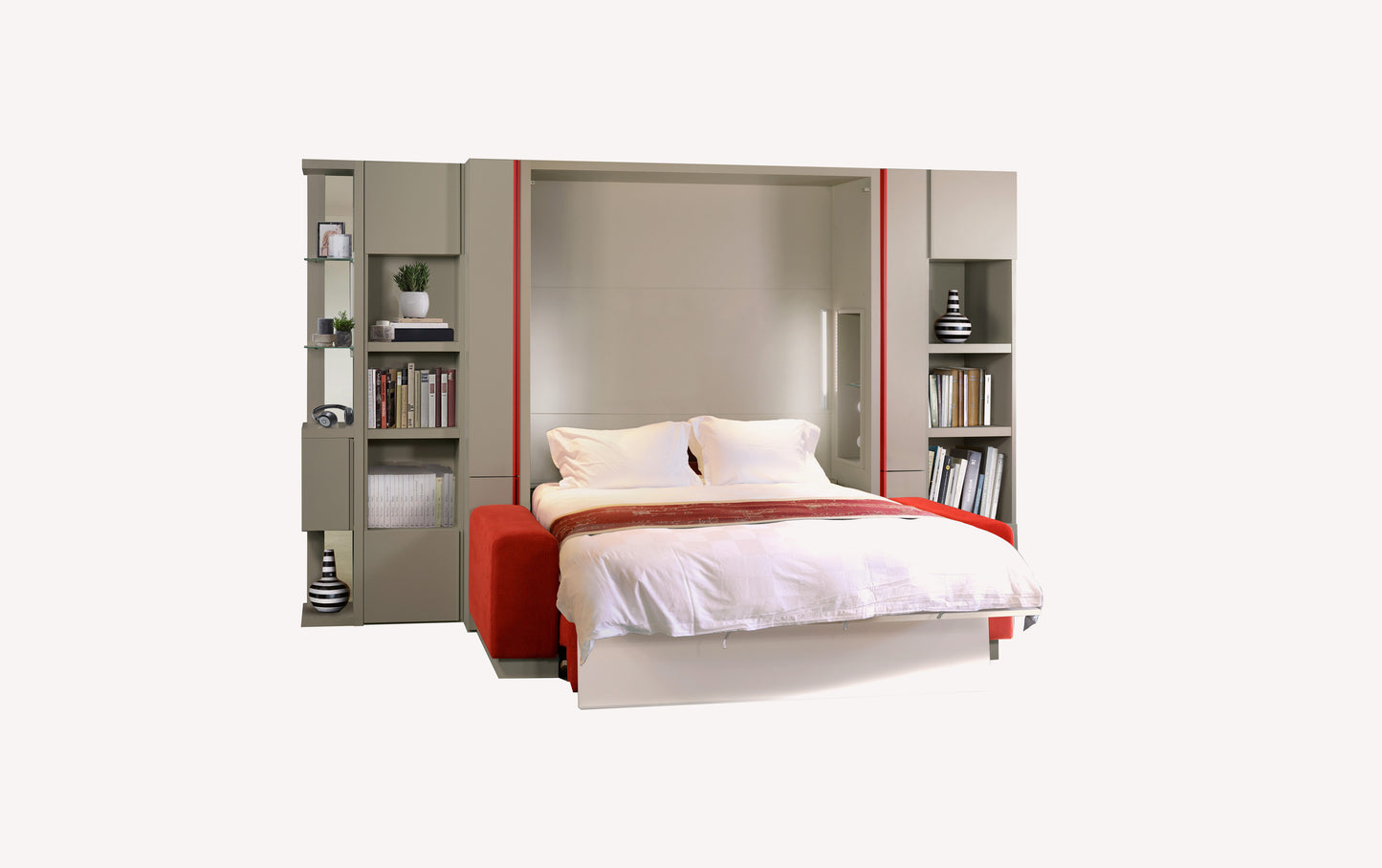 KETIAM PULLMAN Mélaminé blanc