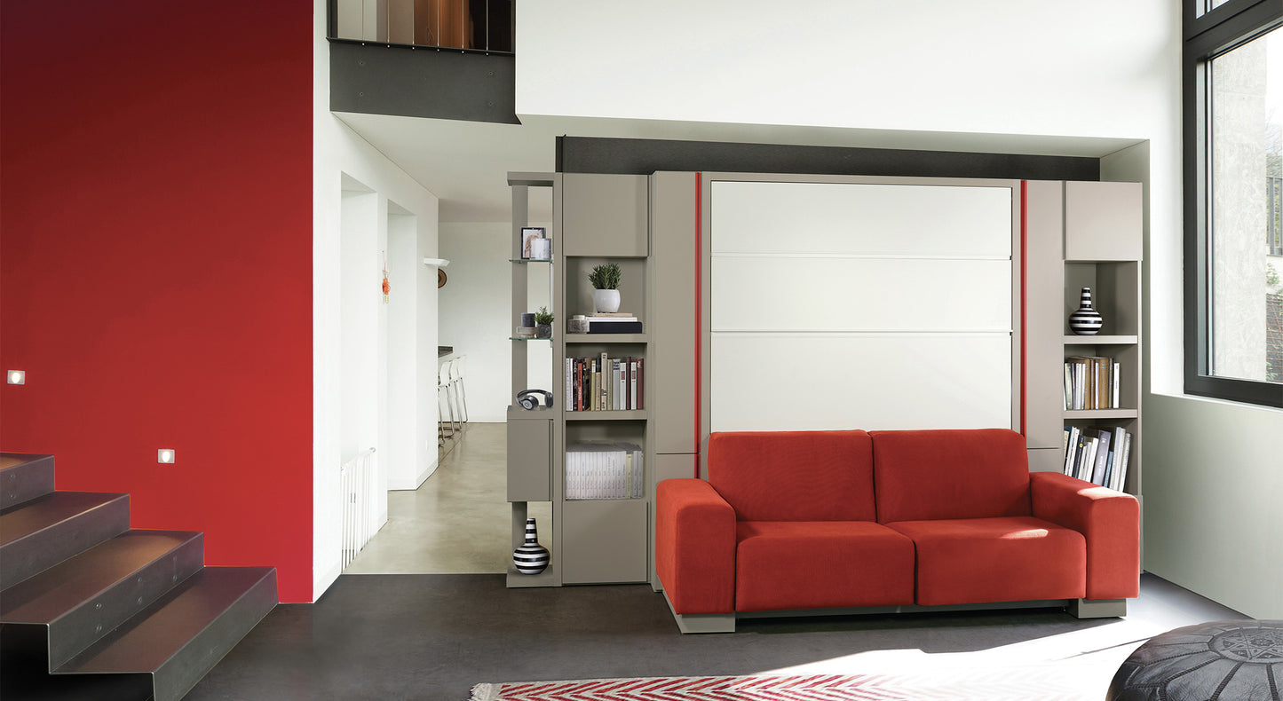 KETIAM PULLMAN Mélaminé blanc