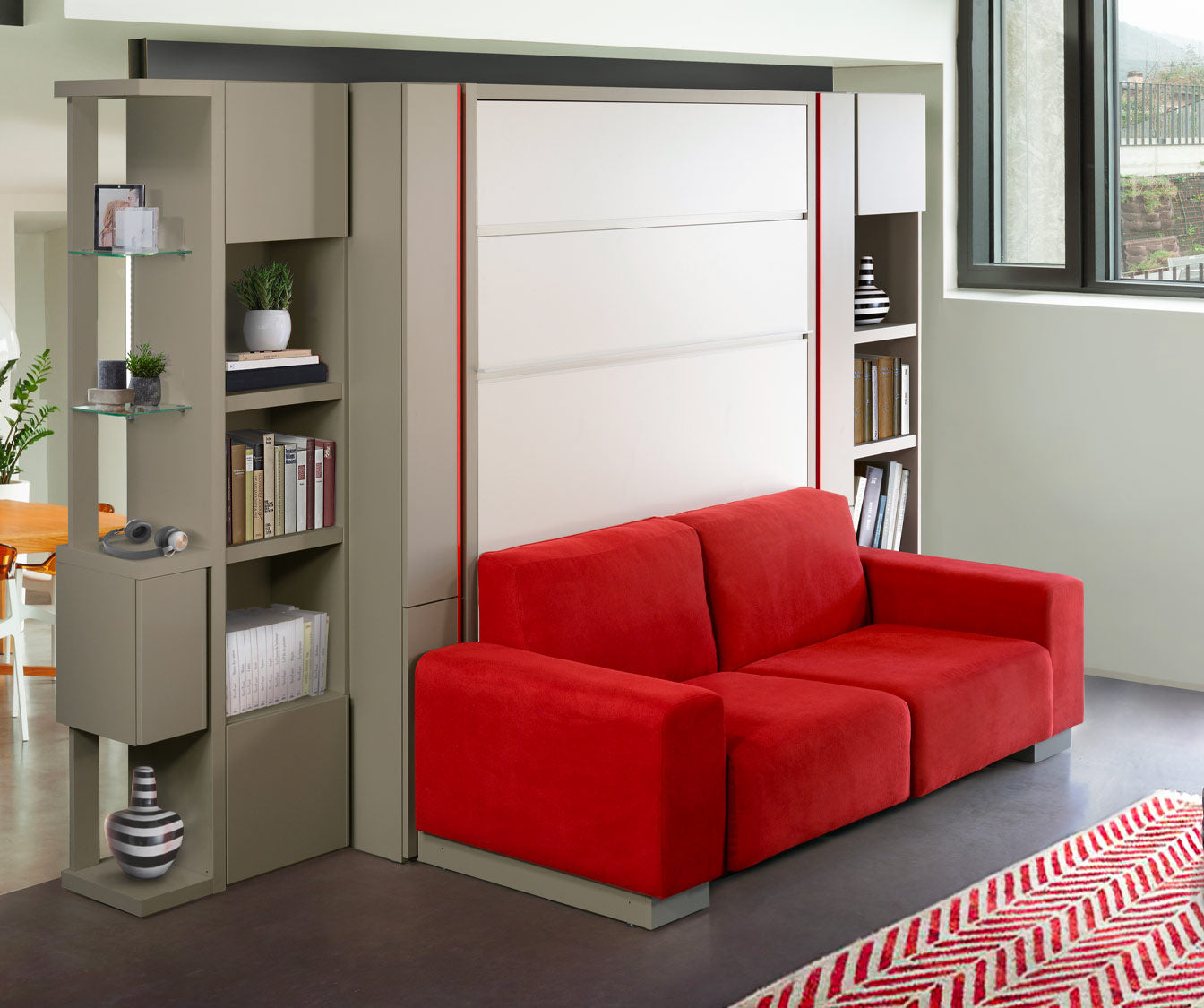KETIAM PULLMAN White melamine