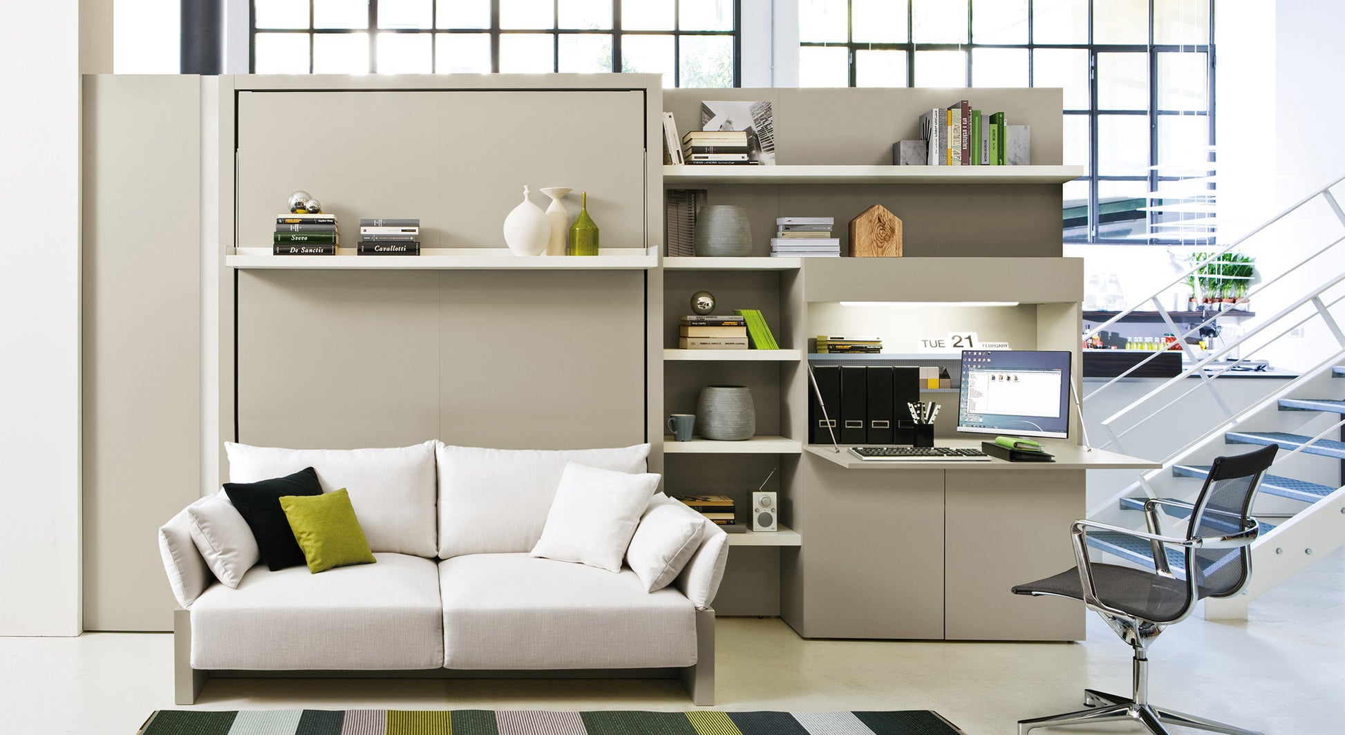 NUOVOLIOLA 10 Wall Bed +50 colors & materials
