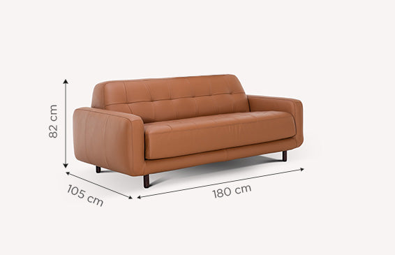 CLARK Leather Sidney Cognac-1