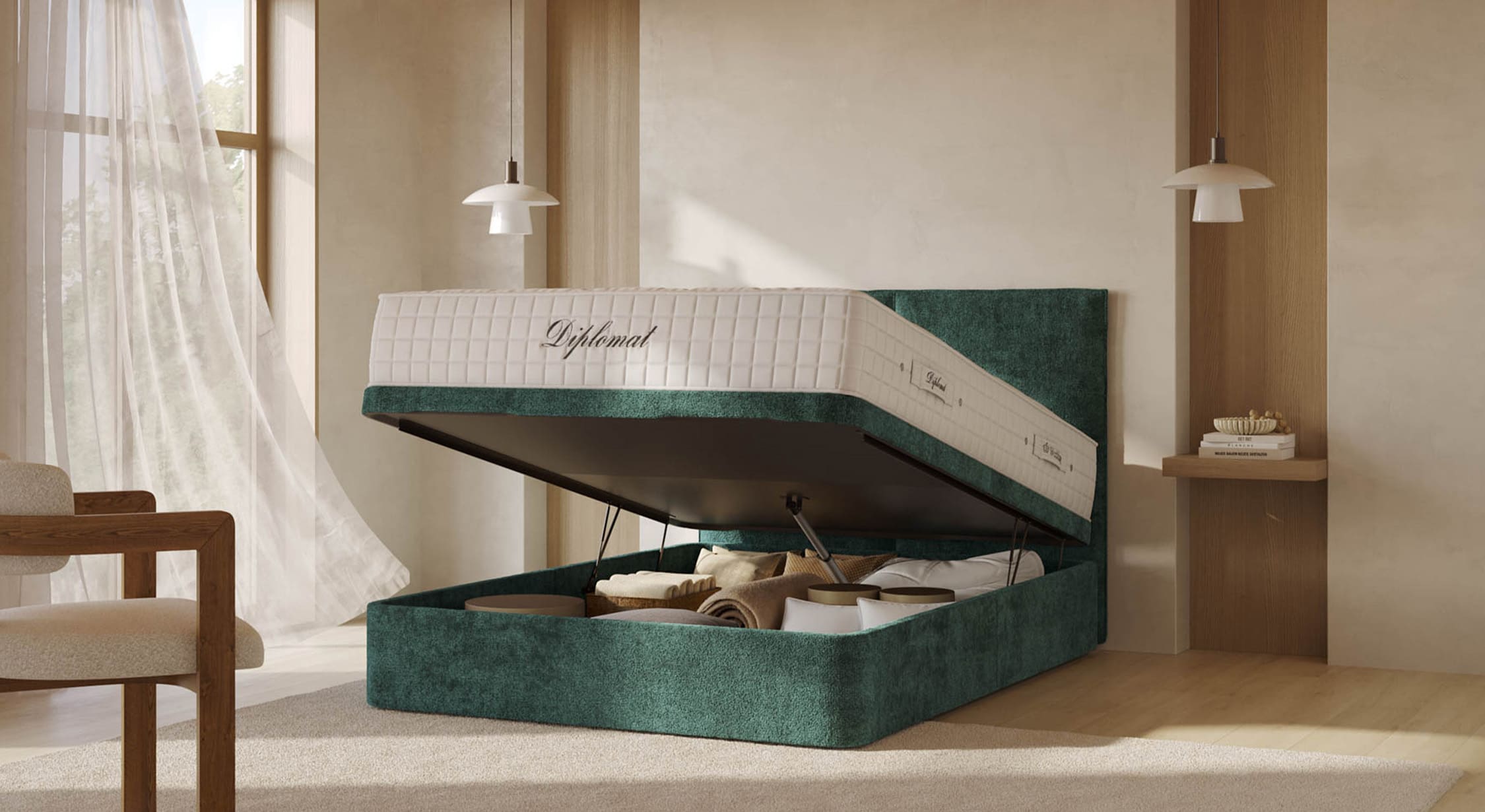 THE SMART TRUNK BED<br> imagined by Maison Convertible