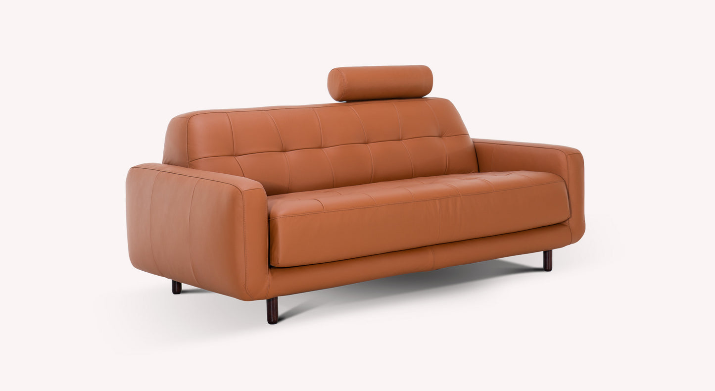 CLARK Leather Sidney Cognac