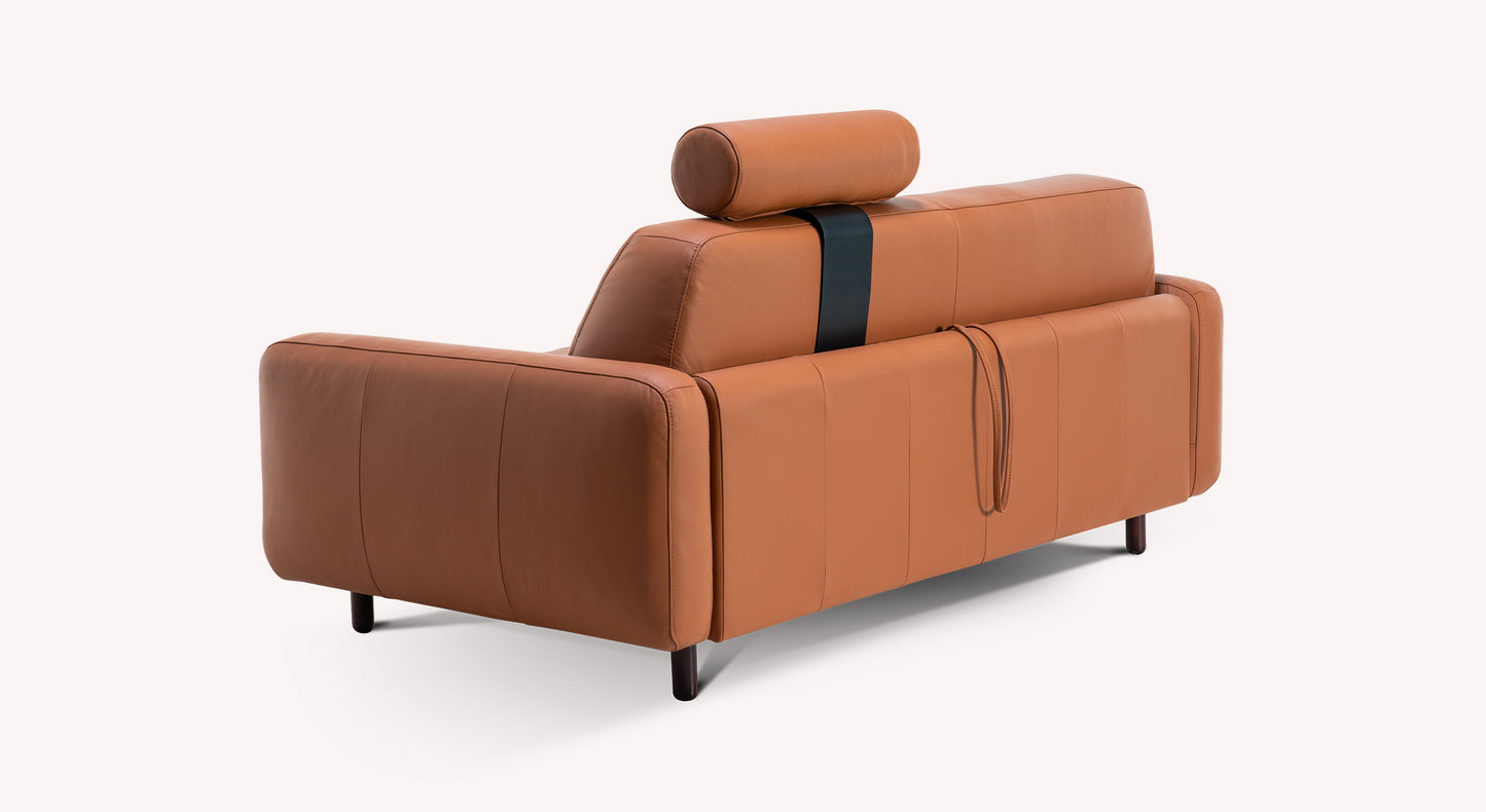 CLARK Leather Sidney Cognac