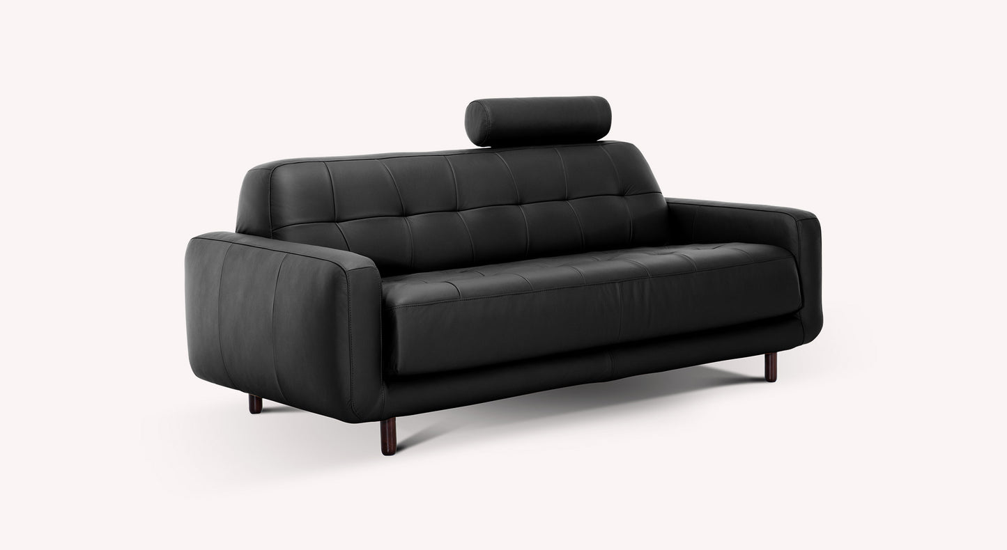 CLARK Sidney Leather Black