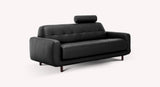 CLARK Sidney Leather Black 120x192 / Origin 40 kg/m3 / Slats