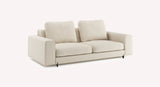NELLY Large Innuendo Ivoire 140x192 / Origine 40 kg/m3 / Lattes