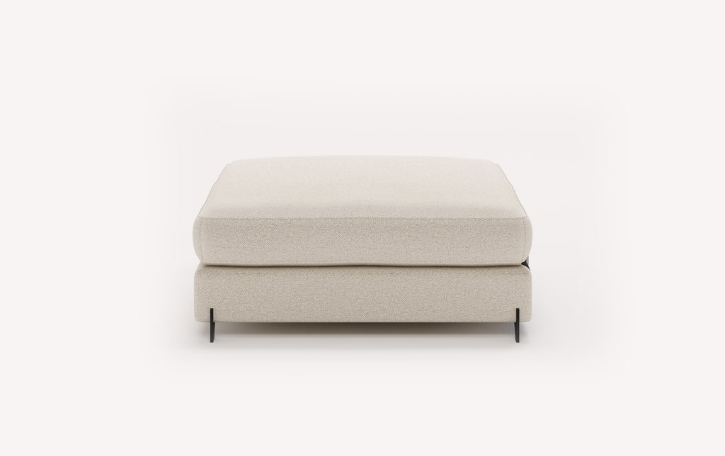 NELLY Corner pouf module +500 fabrics &amp; leathers