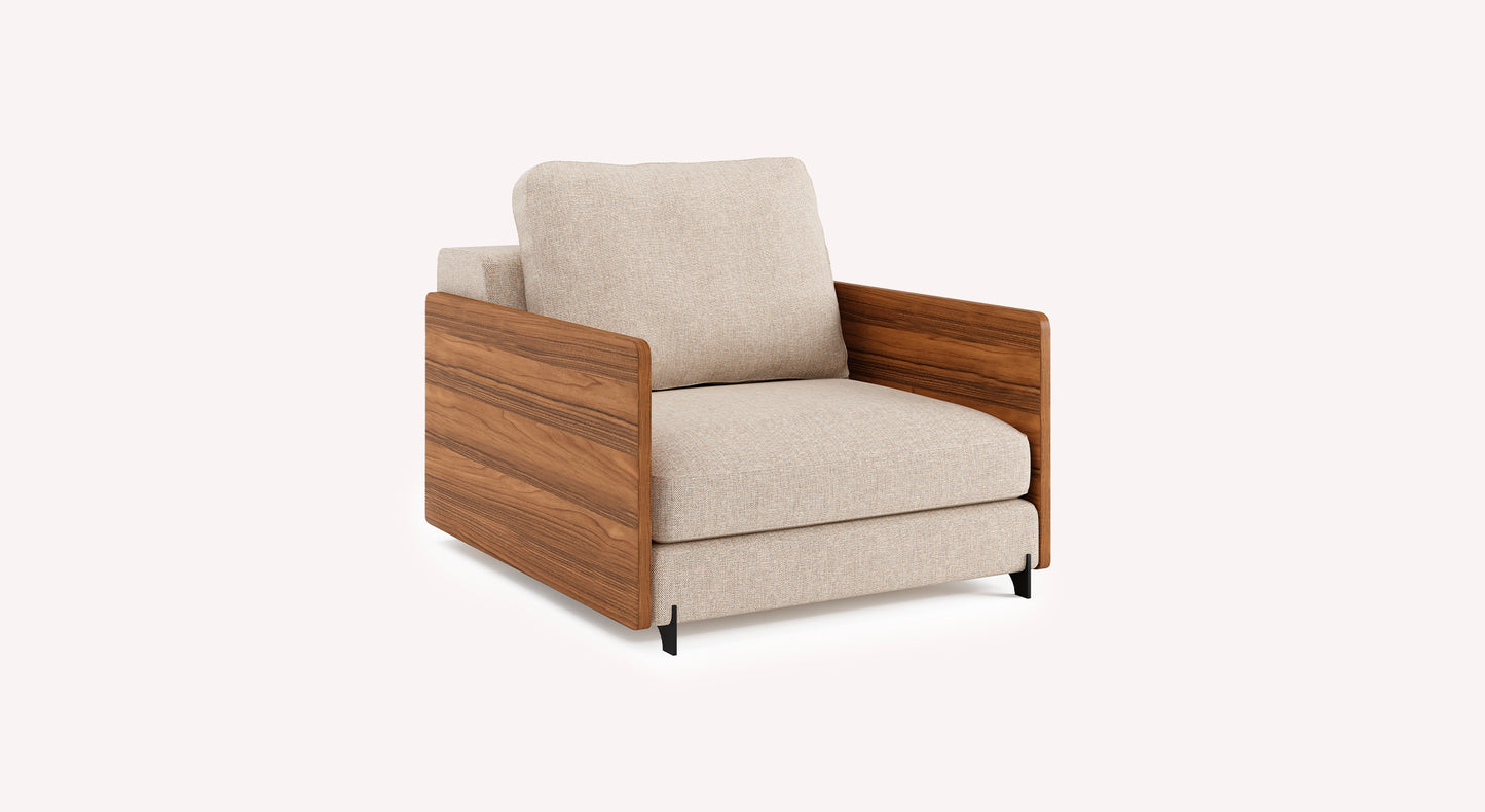 Fauteuil NELLY Denver Naturel