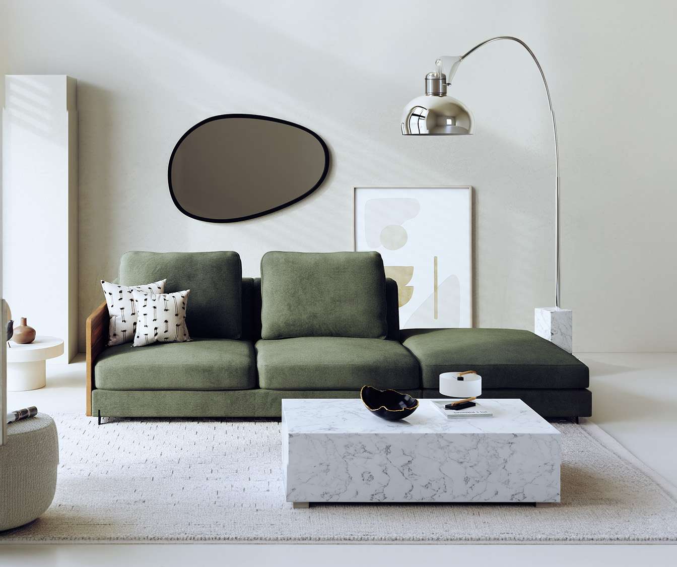 NELLY Teatro Forest Pouf