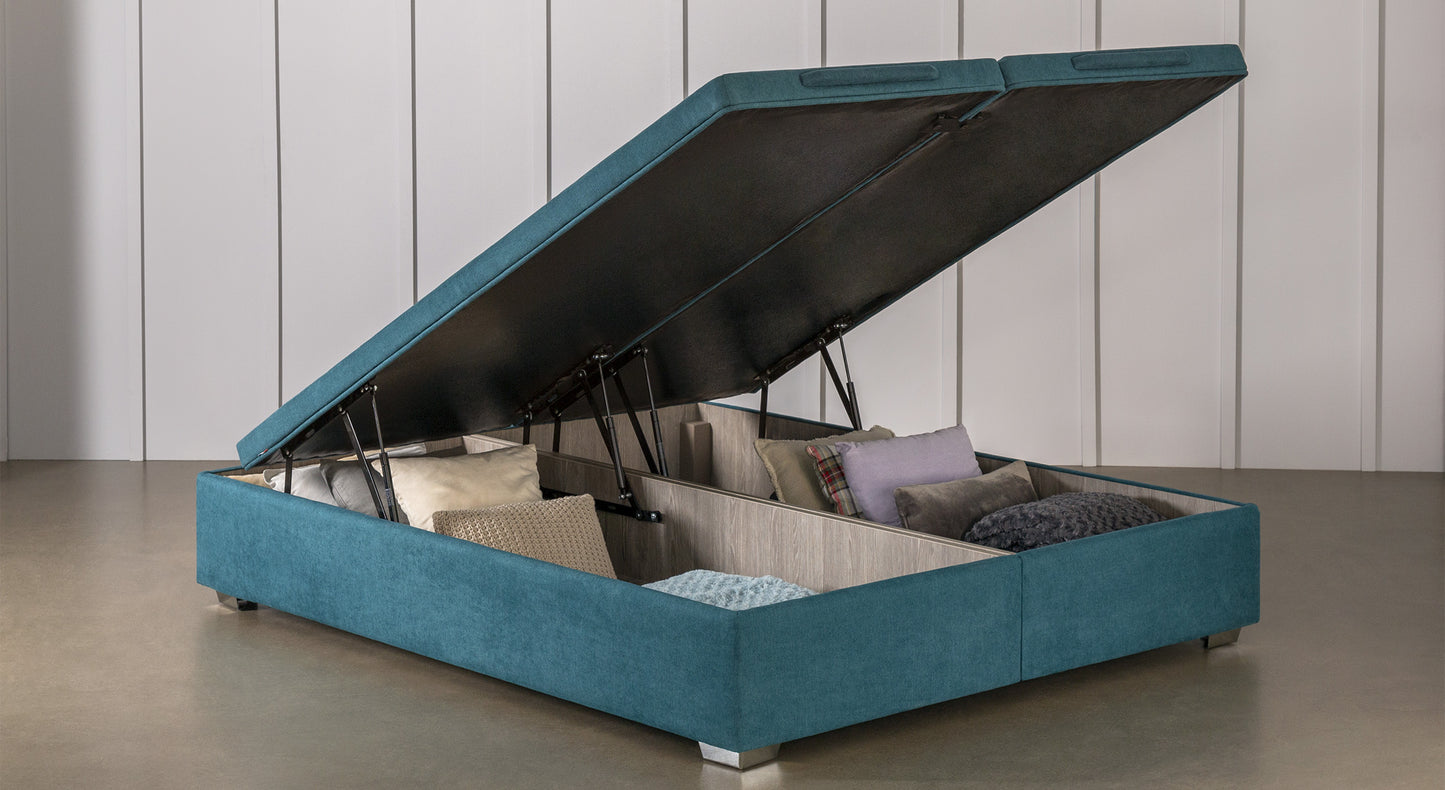 Box spring CABOURG Bronx Petrol