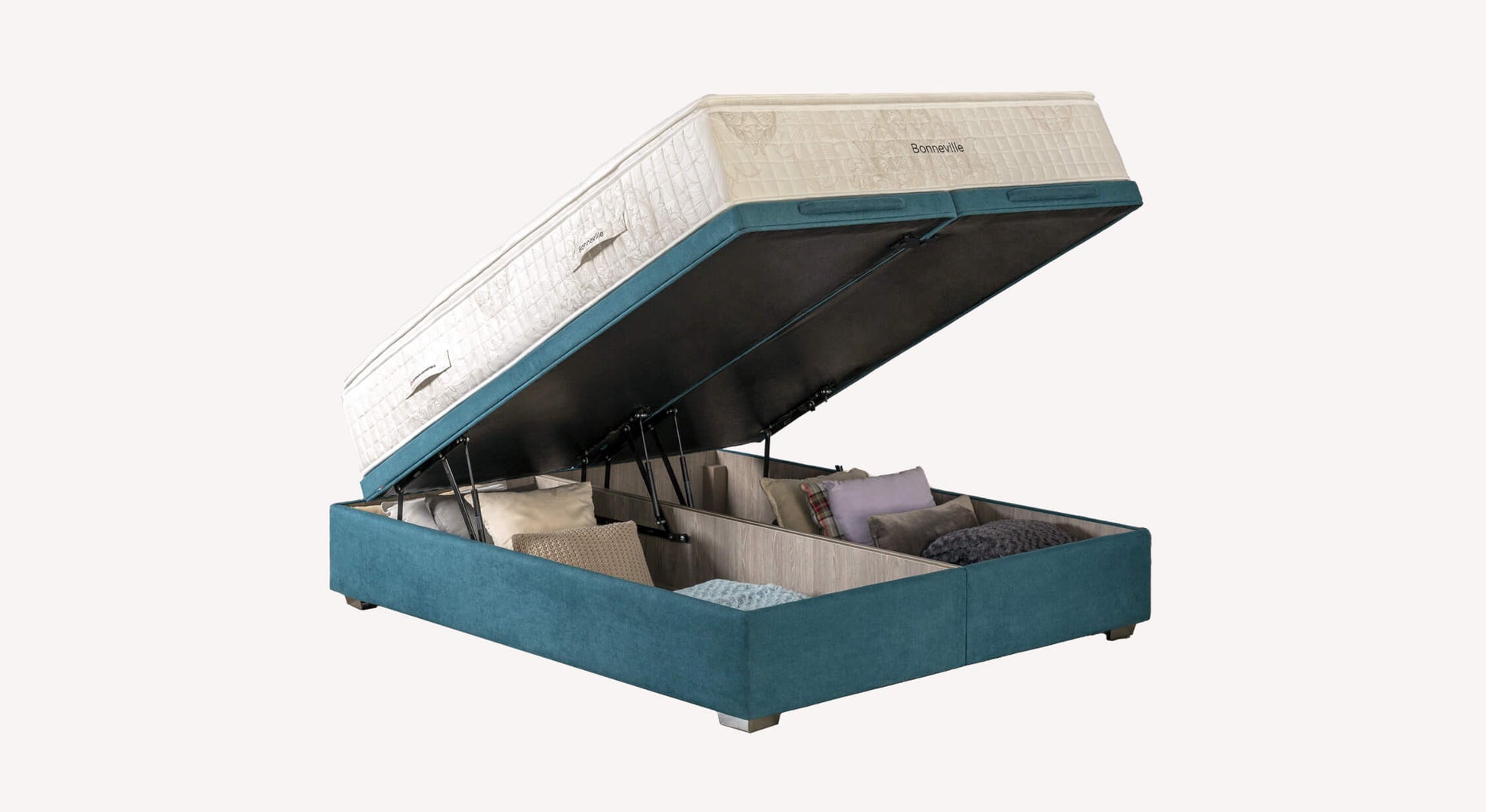 Box spring CABOURG Bronx Petrol