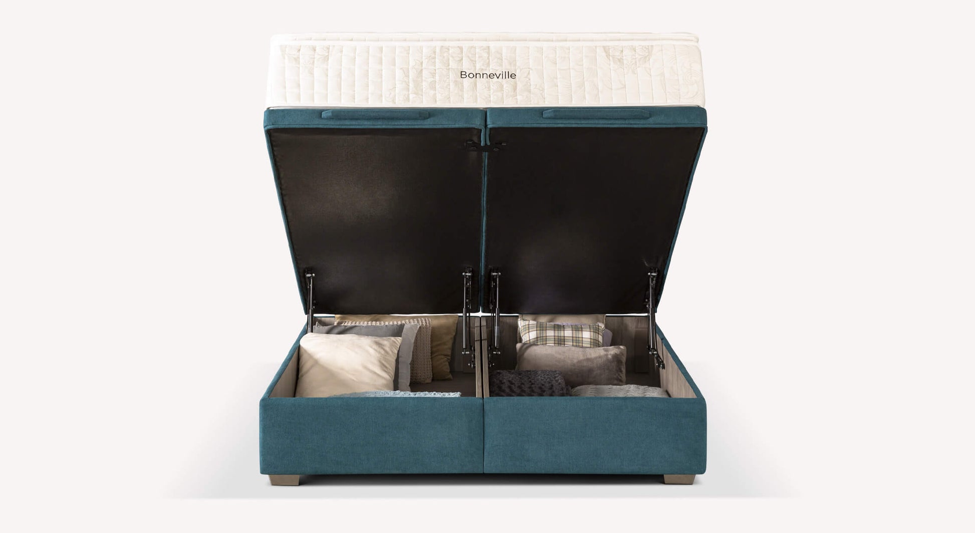 Box spring CABOURG Bronx Petrol