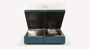 Box spring CABOURG Bronx Petrol