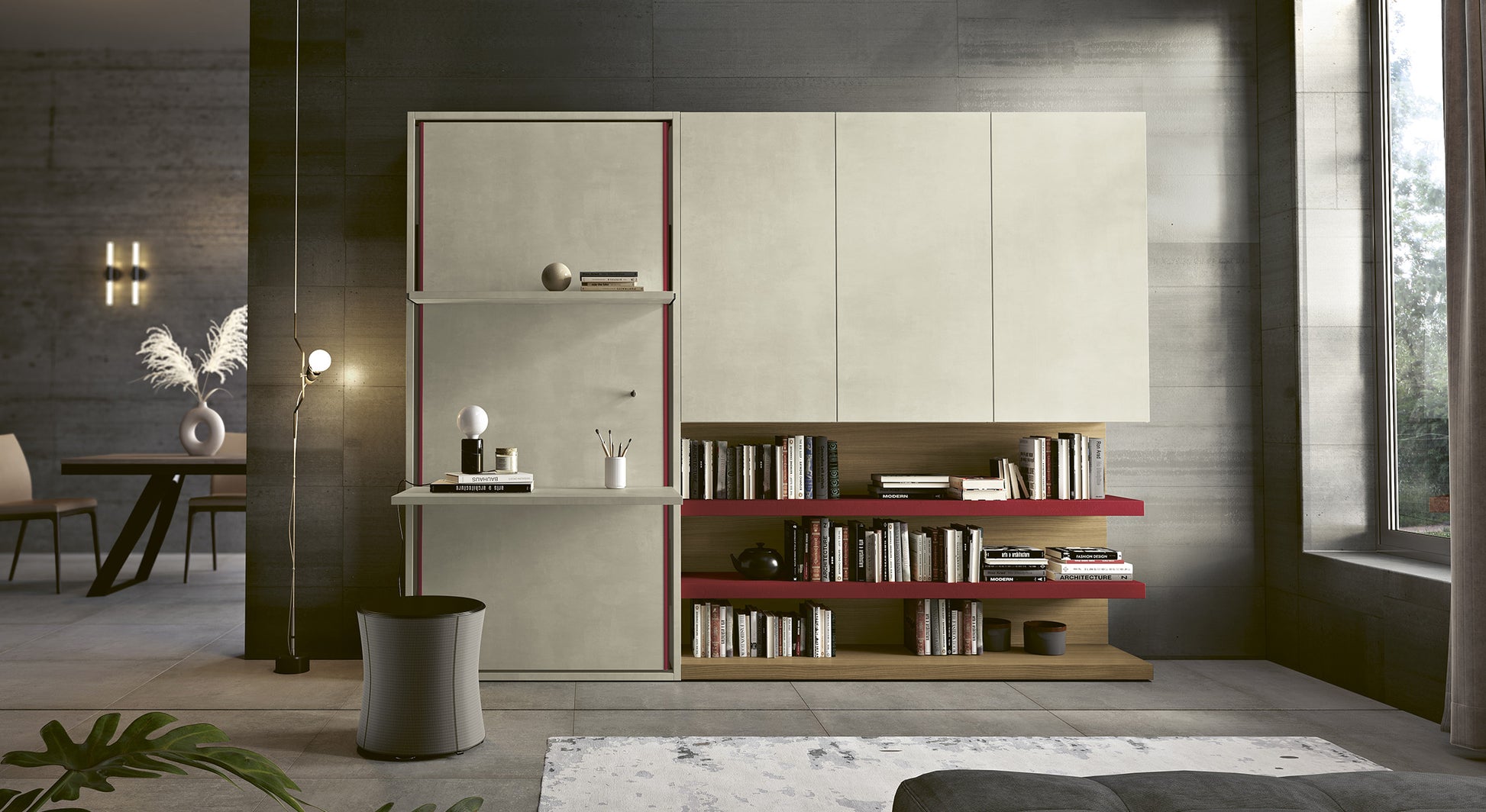 LUCY BUREAU Enfant Mélaminé Blanc