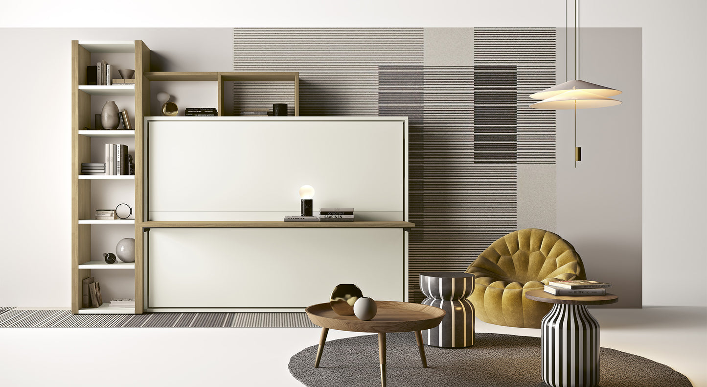 LUCY BUREAU Mélaminé Blanc