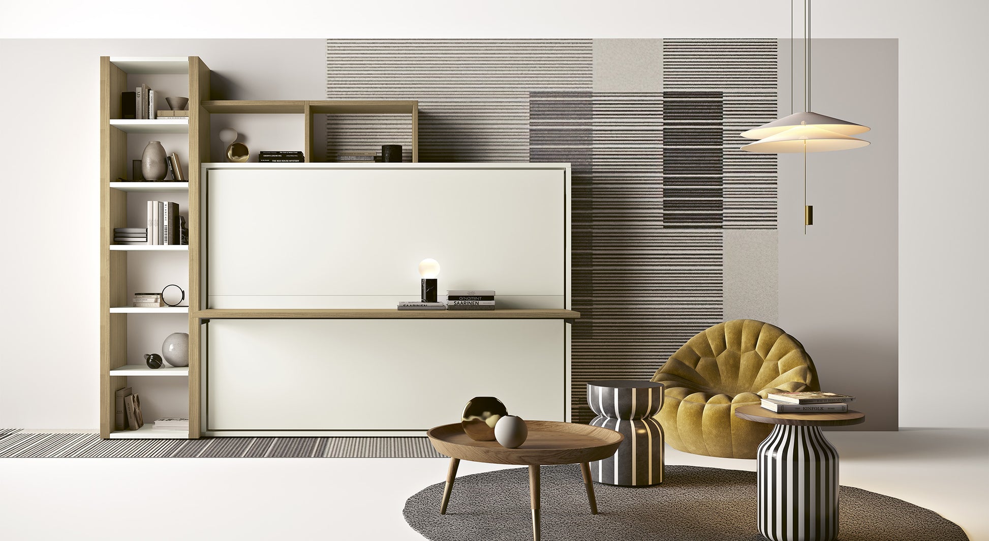 LUCY BUREAU Mélaminé Blanc