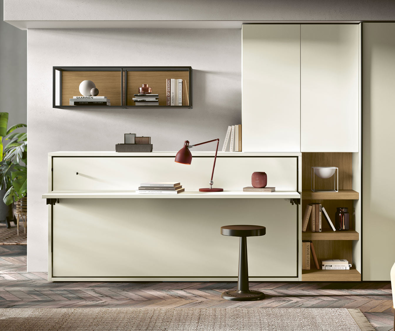 LUCY BUREAU Enfant Mélaminé Blanc