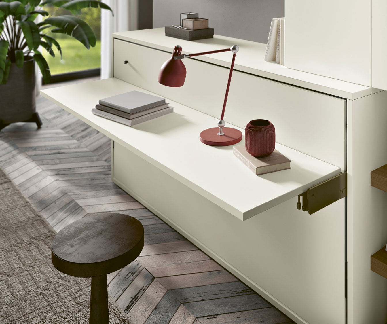 LUCY BUREAU Enfant Mélaminé Blanc