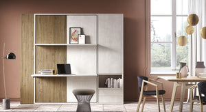 LUCY BUREAU Mélaminé Blanc