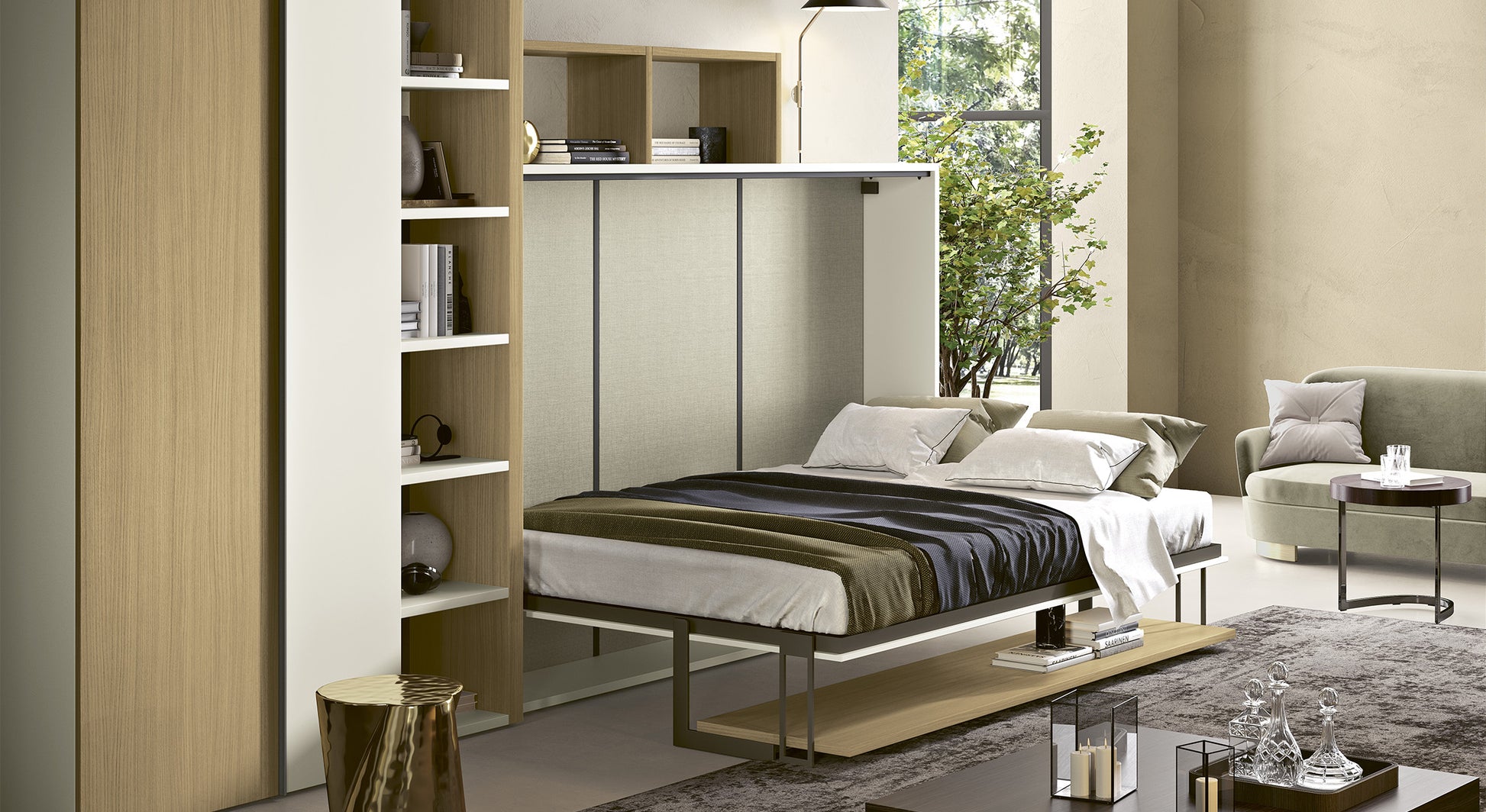 LUCY BUREAU Mélaminé Blanc