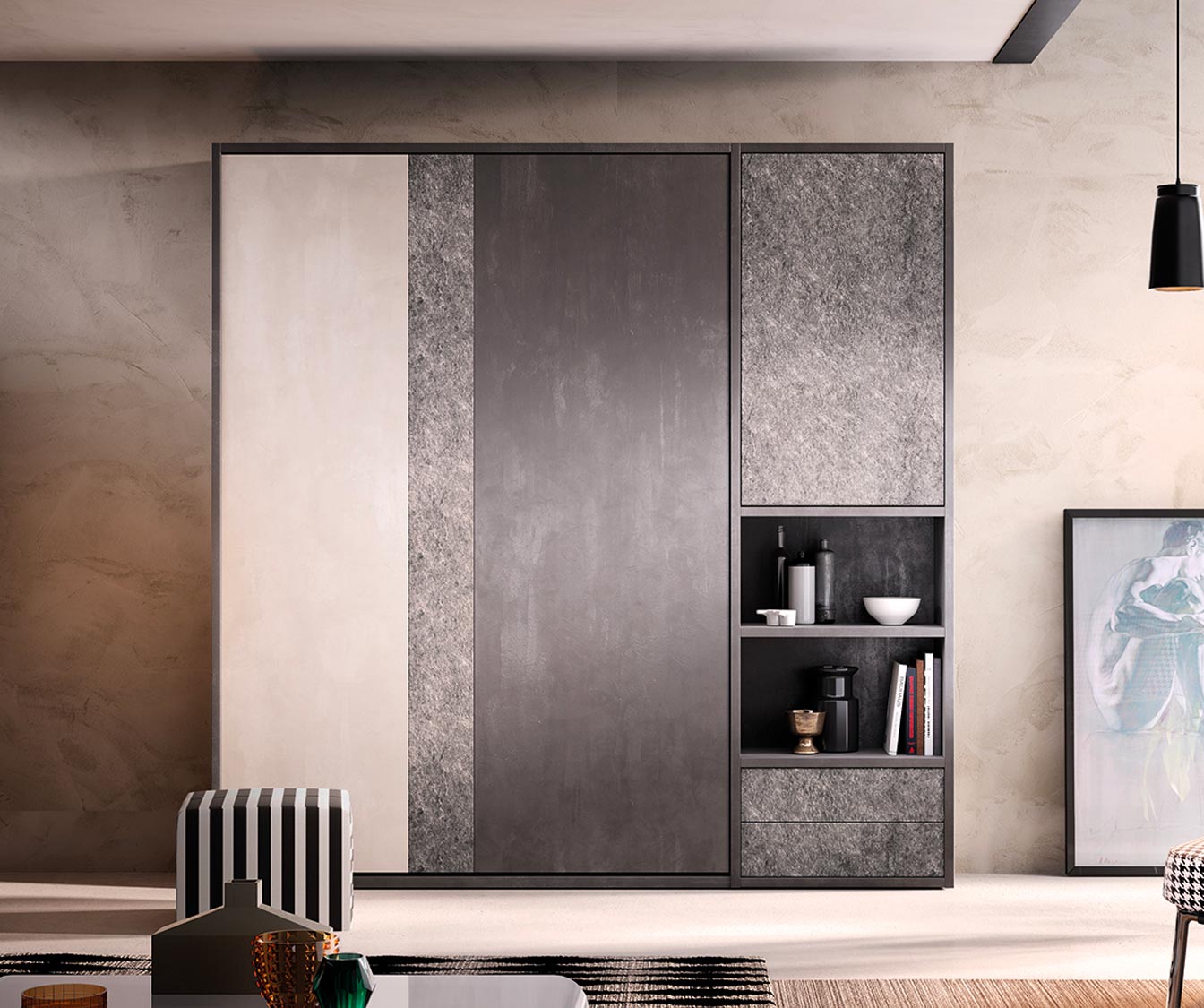 LUCY Design Mélaminé Blanc