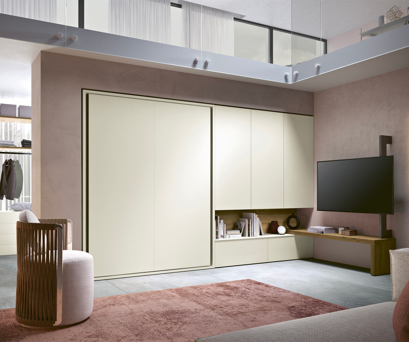 LUCY Design Mélaminé Blanc