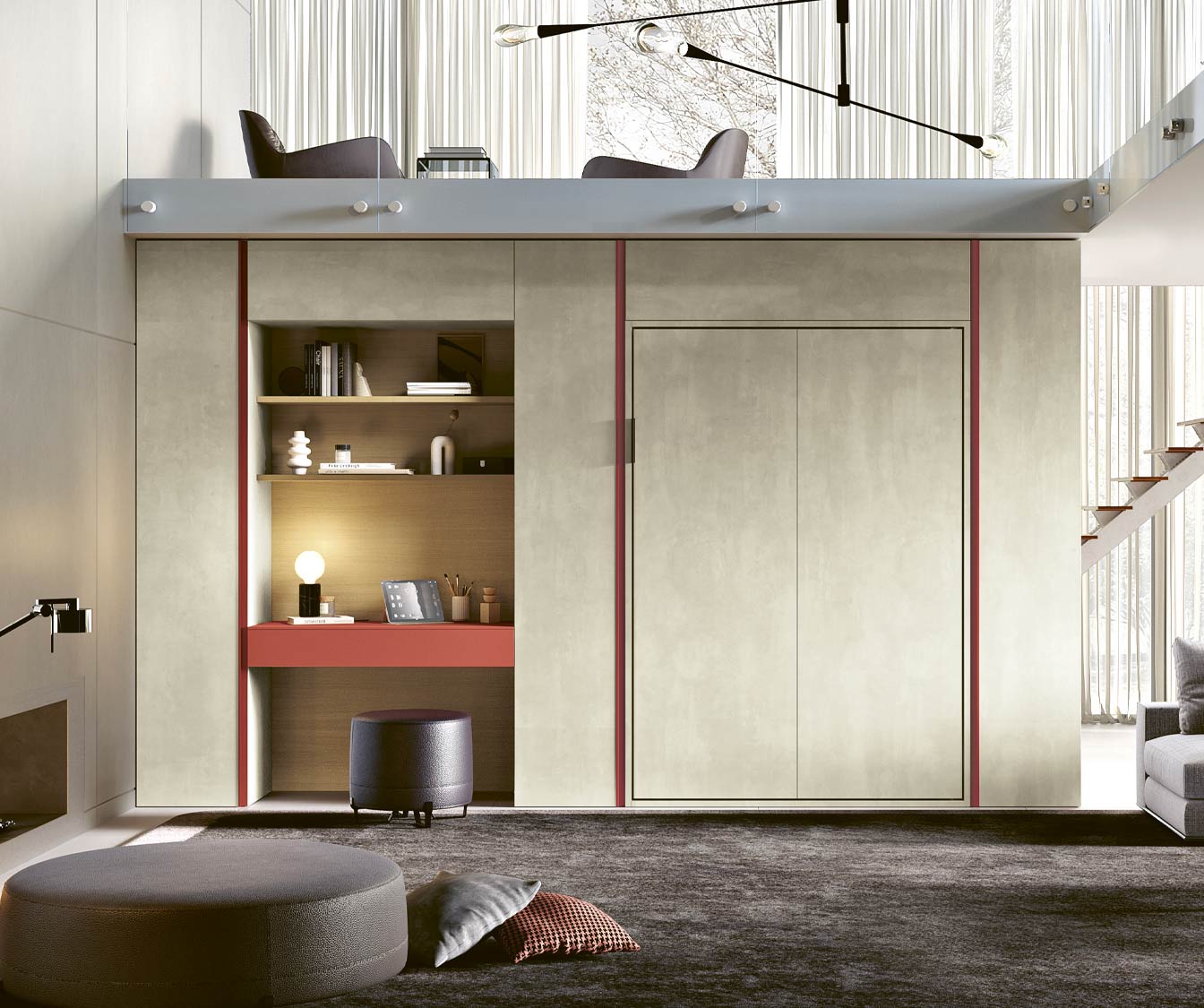 LUCY Design Mélaminé Blanc