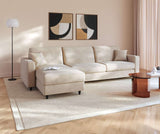 ALBA Angle Moby Ivoire 140x190 / Mousse 28 kg/m3 / Lattes
