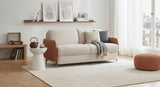 ECHO Aragon Ivoire / Monet/4518-Cognac 140x195 / Origine 40 kg/m3 / Lattes
