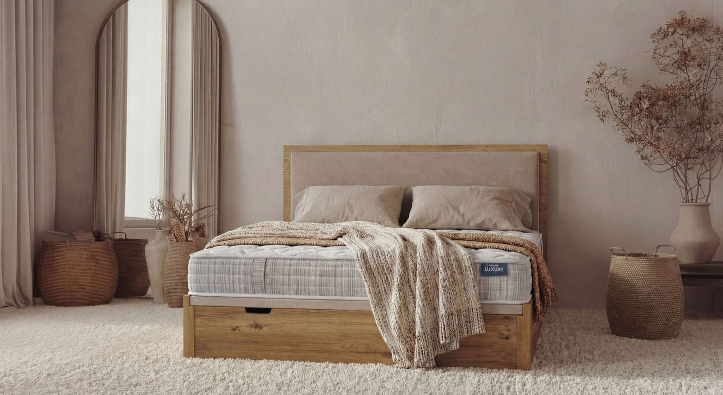 CONDOR Estepa Wood Storage Bed