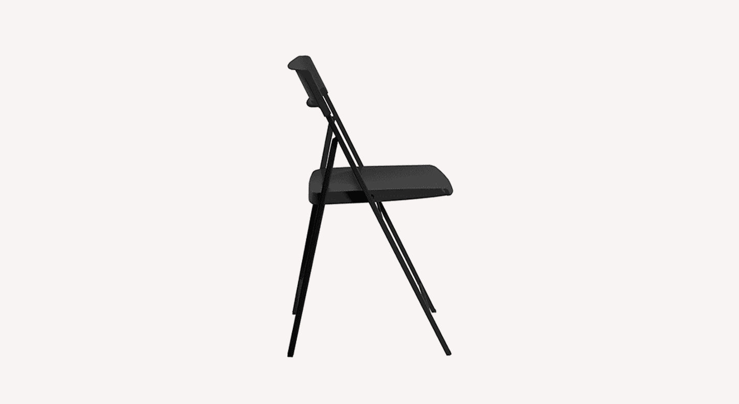 ZETA Chair Black Plastic