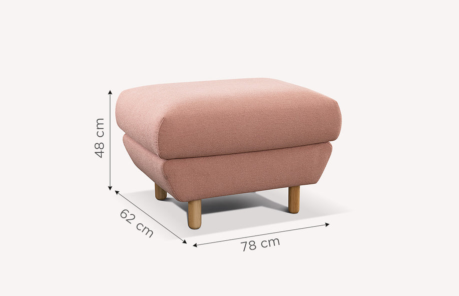 FINN Fluf Flamingo Pouf-1