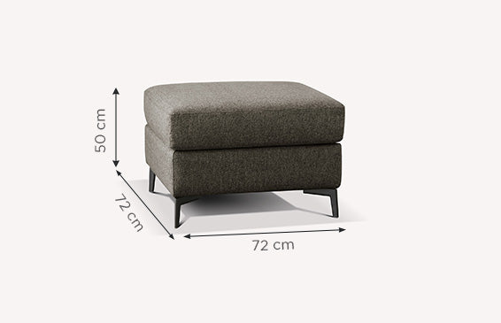 Pouf LISBONA Blend Chartreux-1