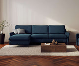 BOGART Angle Foster Bleu ocean 140x192 / Origine 40 kg/m3 / Lattes