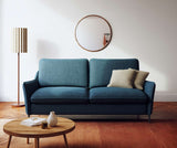 BOGART Foster Ocean Blue 140x192 / Origin 40 kg/m3 / Slats