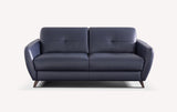 MOBA Leather Royal Blue 140x192 / Origin 40 kg/m3 / Slats