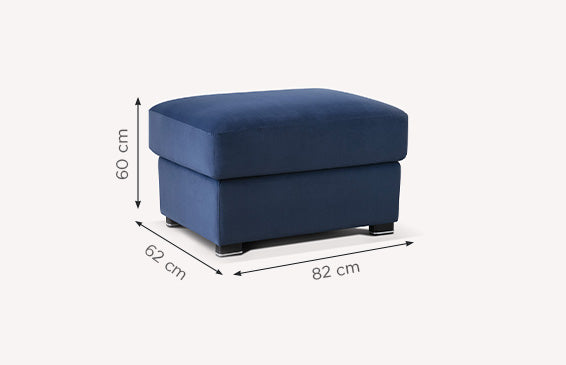 Pouf Coffre DIVANA Matt Velvet Ocean-1