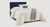 Lit coffre ESTEREL TR Bleu Marine