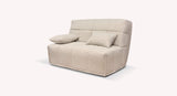 ADÈLE Silence Ivory 140x198 / Bibloc HR Foam 45 Kg/m3 / Slats
