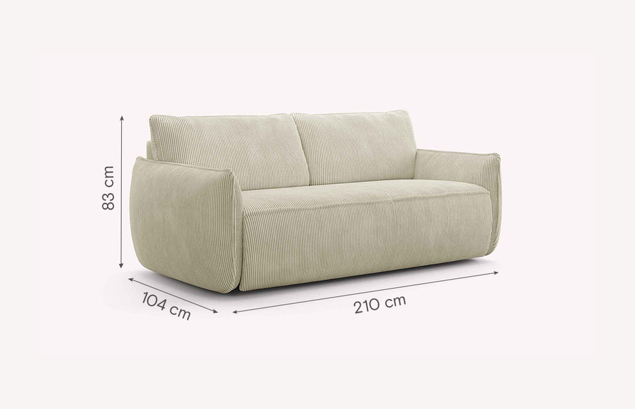 SOFFIO Lincoln Ivory-1